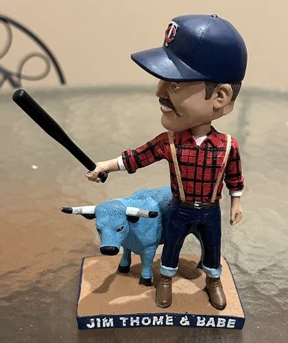 Jim Thome Bunyan Babe The Blue Ox Bobblehead Twins Special