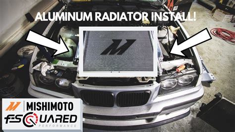 Mishimoto Aluminum Radiator Install E E Youtube