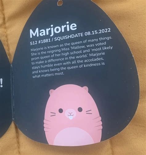 Marjorie The Naked Mole Rat Squishmallows Select Series SquadApp