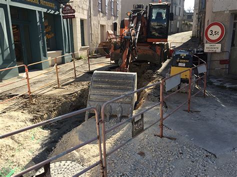 Les Travaux De La Traverse Du Bourg Sont Lanc S La Rochebeaucourt Et