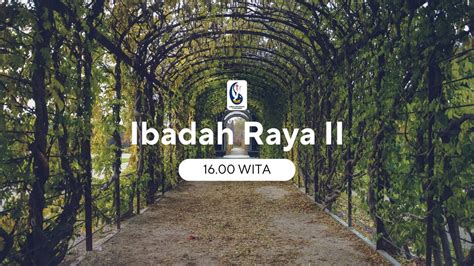 Ibadah Raya Ii Gpdi Persadamas Banjarmasin Minggu 18 Februari 2024