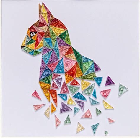 Printable Cat Quilling Patterns