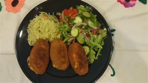 Deliciosas Croquetas De Papas Con Pollo Rellenas De Queso YouTube