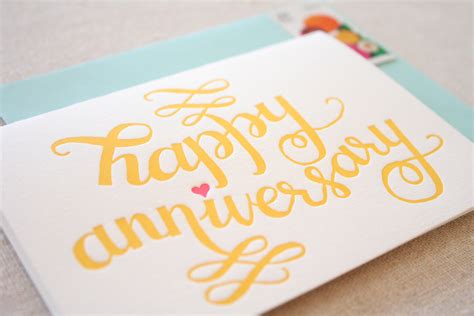 Stationery A – Z: Anniversary Cards