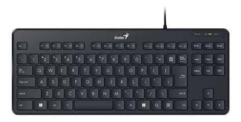 Teclado Genius Luxemate 110 Sp Usb Negro