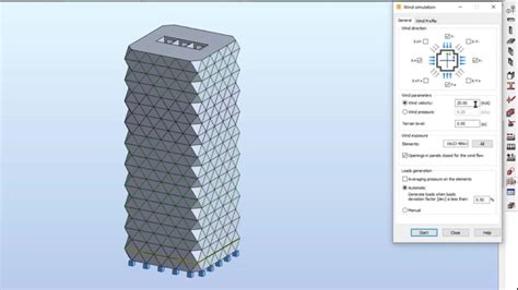 Tutorial For Modeling Of RCC High Rise Building In Robot Structural