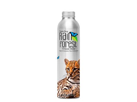 Rainforest Water Ml Aluminum Bottle Buy From Costa Rica