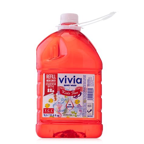 Vivia Hand Wash 1l Box 12 Pcs Exl Vat Yepivia