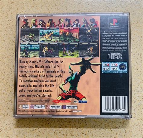 Bloody Roar 2 Pal Playstation One Ps1 Video Gaming Video Games