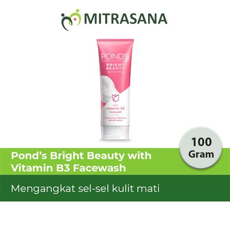 Jual Ponds Bright Beauty Serum Facial Wash 100 G Sabun Muka Facial