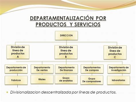 Product Or Service Departmentalization