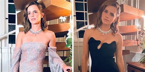 Emma Watson Shares The Stunning Sheer Lace Fendi Gown She Secretly Wore