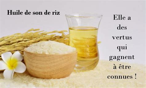 Huile De Son De Riz Je Cosmétique