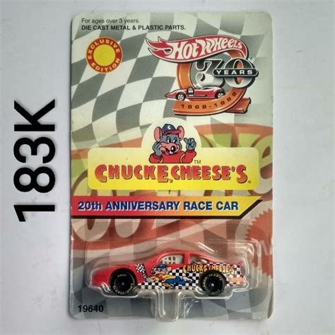 Hot Wheels Nascar Exclusive Edition Th Anniversary Race Car Chucke Cheeses Shopee Malaysia