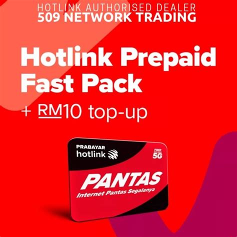 HOTLINK Pantas Prabayar SIM Percubaan HOTLINK Pantas Prepaid