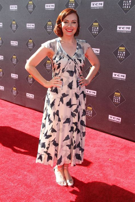 ALICIA MALONE at TCM Classic Film Festival Opening Night in Los Angeles