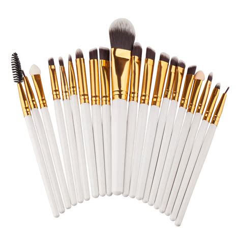 20 Pcs Professional Cosmetic Make Up Brushes Set De Maquiagem Makeup