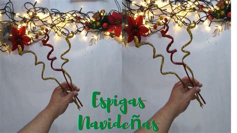 Como hacer ESPIGAS NAVIDEÑAS EN ESPIRAL CON PAPEL Periódico