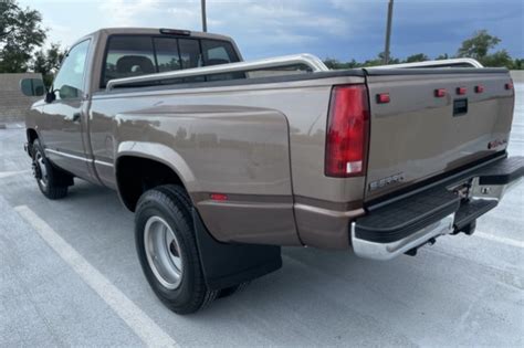 No Reserve 49k Mile 1994 Gmc Sierra C3500 Sle Dually 74l For Sale On Bat Auctions Sold For