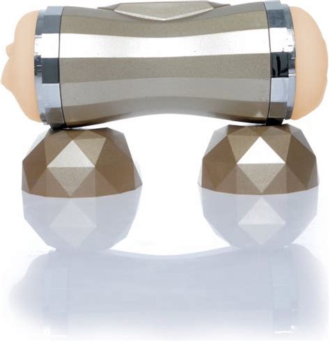 Boss Series Goud Design Dubbele Pocket Pussy Mond En Vagina Masturbator 2 1 Bol