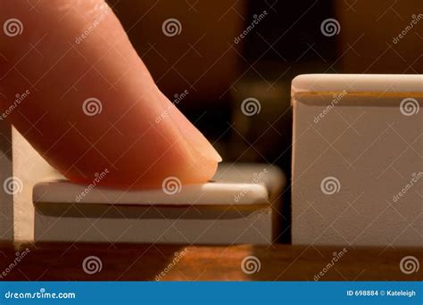 Finger Playing Piano Note stock photo. Image of nail, action - 698884