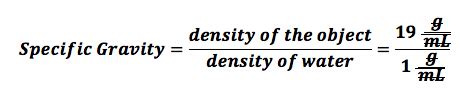 Specific Gravity | Definition, Formula & Symbol - Lesson | Study.com