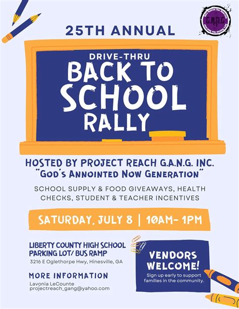 Back to School Rally - Liberty County