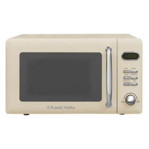 Cream Retro Style Microwave - cristina-ezvagyoken