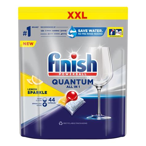 FINISH Quantum all in 1 kapsułki do zmywarki lemon 44szt Wizaż24