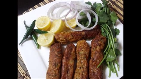 Chicken Seekh Kabab~~ Easy And Quick Recipe Youtube