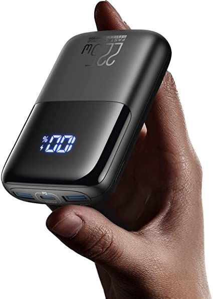 INIU Portable Charger Smallest 22 5W 10000mAh Power Bank USB C In