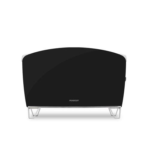 Vitroconvector Peabody Pe Bvc N Negro W Termostato Doble