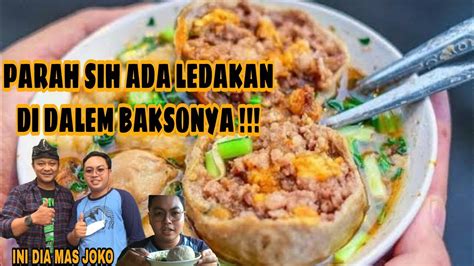 KUAH LEMAK BAKSO CINCANG BIKIN NAGIH SEKALI BELAH LANGSUNG CROT