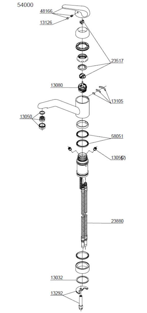 Badexa: Damixa Apollo Plus Einhand-Spültischmischer, 120 ...