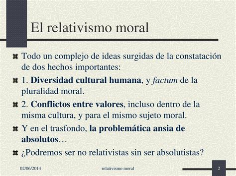 Ppt La Cuestión Del Relativismo Moral Powerpoint Presentation Free