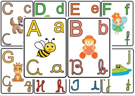 Alfabeto Animado Para Imprimir - Letras do Alfabeto para Imprimir - 8 Modelos - Tudo Sala de Aula