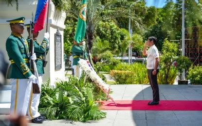 Philippine President Ferdinand Marcos Jr Hails Dads Depth Of Service