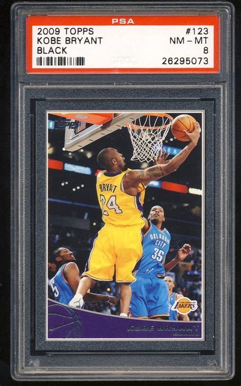 Auction Prices Realized Basketball Cards Topps Kobe Bryant Black