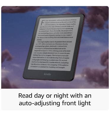 AMAZON KINDLE PAPERWHITE 7" 32GB SIGNATURE EDITION METALLIC BLACK (202 ...