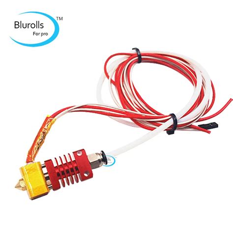 Blurolls MK Nozzle Hotend Kit MK Assembled Extruder Hot End Kit For Creality Cr D