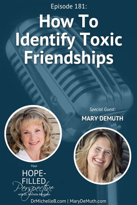 How To Identify Toxic Friendships Episode 181 Dr Michelle Bengtson