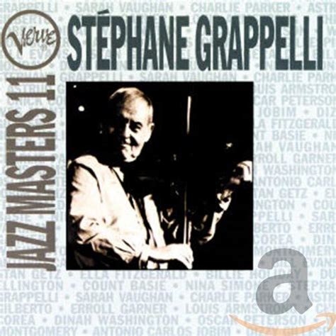 Verve Jazz Masters Grappelli Stephane Amazon De Musik