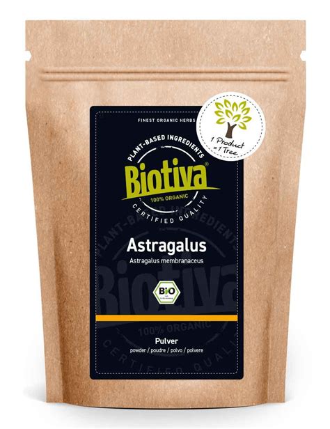 Biotiva Astragalus Pulver Bio G Shop Apotheke