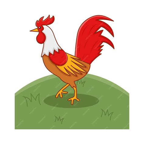 Premium Vector Illustration Of Rooster