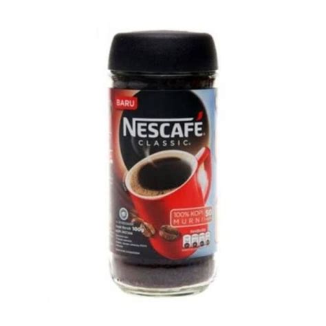 Jual Kopi Nescafe Kopi Hitam Instan Nescafe Gram Toples Classic