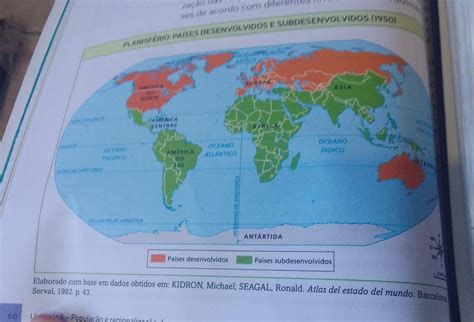 Análise O Mapa E Faça O Que Se Pede Obs Consulte O Livro Página 66