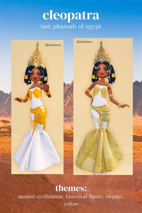 Ancient Civilizations Cleopatra Dress To Impress In Dress To