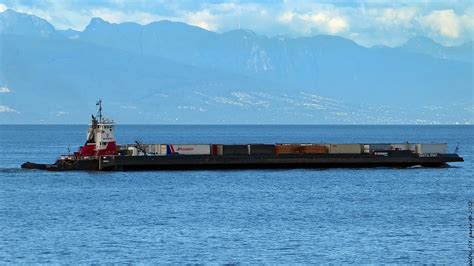 Seaspans Tug And Barge Combo Seaspan Challenger And Coasta Flickr