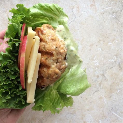 Chicken Burger Lettuce Wraps - Fresh Fork Market