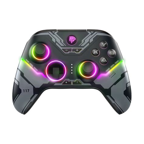 Easysmx X Rgb Tri Mode Wireless Controller With Dual Hall Joysticks